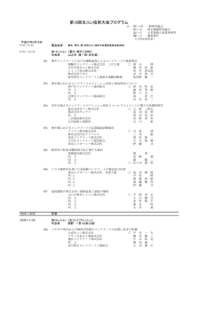 第18回生コン技術大会プログラム