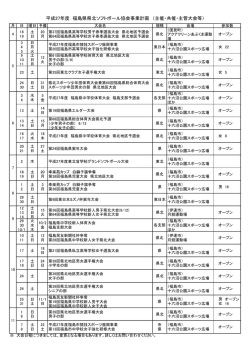 こちら - 福島県・県北ソフトボール協会