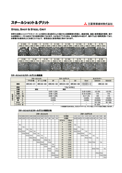 スチールショット＆グリット