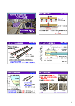 ラダー軌道 ラダー軌道