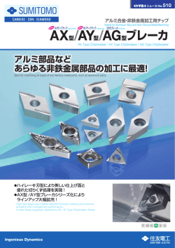 AX型/AY型/AG型ブレーカ