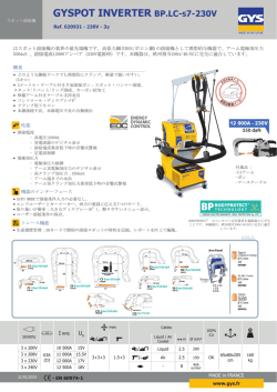 GYSPOT INVERTER BP.LC-S7-230V