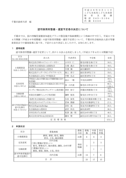 認可保育所整備・運営予定者の決定について（PDF：201KB）
