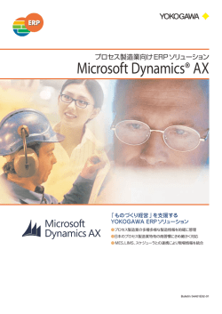 Microsoft Dynamics AX カタログ