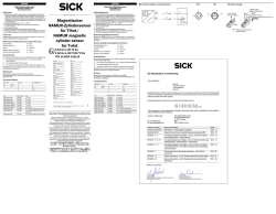 Magnetischer NAMUR-Zylindersensor f&uuml;r T-Nut / NAMUR