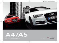 Audi A4/A5 S line competition