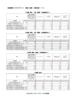 【宿題解答】外皮計算結果 - PVソーラーハウス協会