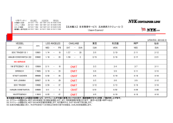 0206 日本（西）xls - NYK Container Line