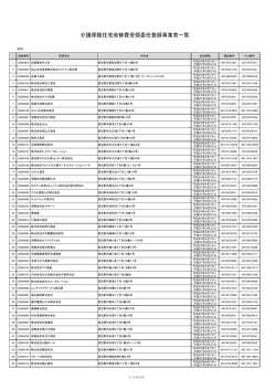 受領委任登録事業者一覧（PDF：217KB）;pdf