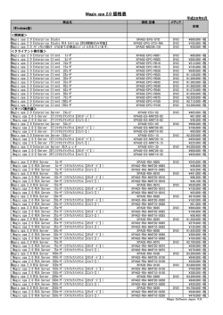 Magic xpa 2.0 価格表 - Magic Software DEVNET Japan