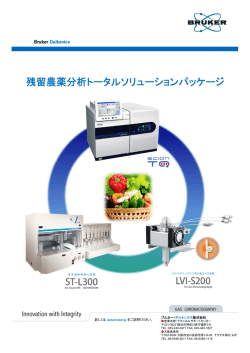 残留農薬分析トータルソリューションパッケージ