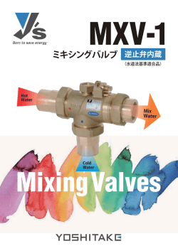 MXV-1 ミキシングバルブ