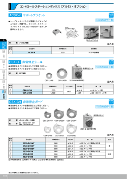 CSX-GH 非常停止ガード ACSX-K サポートブラケット CSX