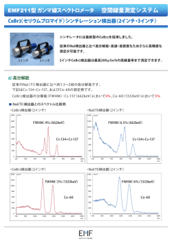 空間線量測定システム - EMFジャパン株式会社
