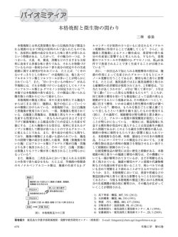 本格焼酎と微生物の関わり;pdf