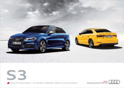 , Audi S3 Sp。rtback ー S3 Sedan YANASE ー00th ー