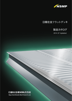 Untitled - NSMP 日鐵住金デッキプレート設計支援システム