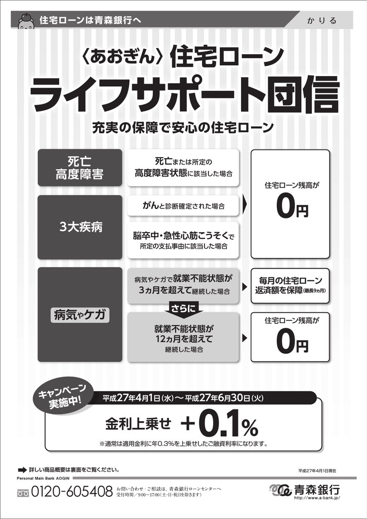 住宅ローン ライフサポート団信