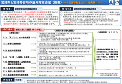 雇用対策協定(概要