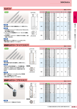 丸ポスト 絶縁丸ポスト