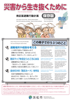 南区版避難行動計画