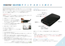 NEXTAV WIFI DRIVE NX-H100 は、音楽、動画、写真