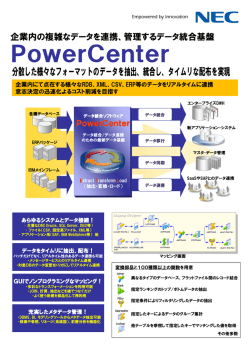 PowerCenter リーフレット