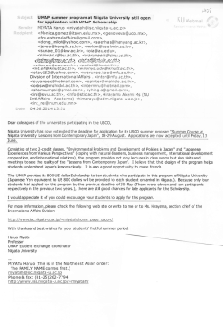 Application are accepted until Friday, 13 June.