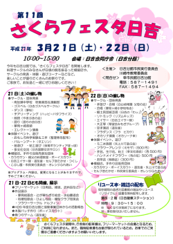さくらフェスタ日吉