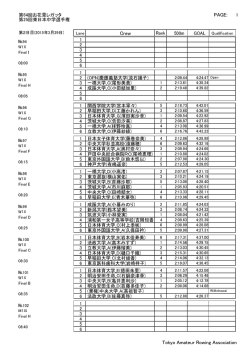 Rowing - 東京都ボート協会;pdf