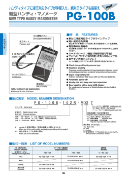 PG-100B - Copal Electronics