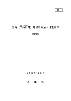（円山川等）地域総合治水推進計画（原案）1