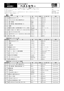 すべてのジャンルをPDFで見る