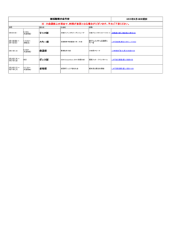 2015年2月26日現在 テニス部 スキー部 剣道部 ダンス部 卓球部 部活動