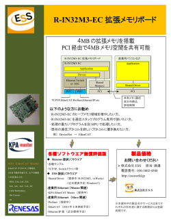 R-IN32M3-EC 拡張メモリボード