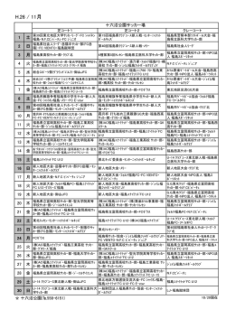 行事予定一覧[PDFファイル／52KB]