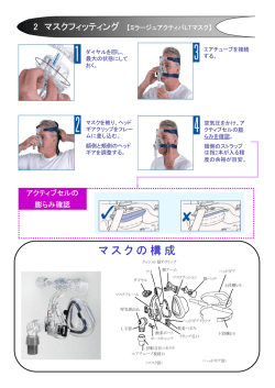 ミラージュ アクティバLTマスク マスクフィッティング（PDF/351KB）