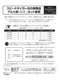AUE - 株式会社GCT