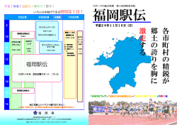 第1回市町村対抗 福岡駅伝