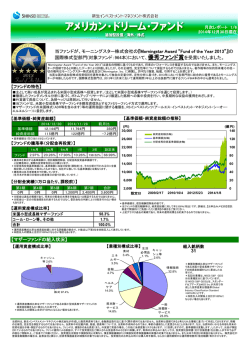アメリカン・ドリーム・ファンドの2014年12月の月次レポート