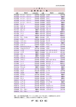 2015.02.06 RICCOⅣ在庫連絡表.xlsx