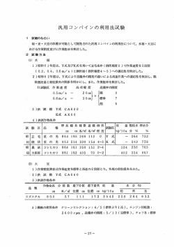 汎用コンバインの利用法 験