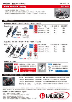 F800GS（2008&minus;11）