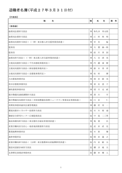 部課長級 3月31日付 (PDF:202KB);pdf