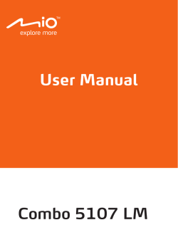 User Manual Combo 5107 LM