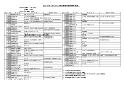 2015 年 カトリック二俣川教会年間行事予定表