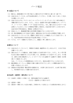 パーツ規定（2枚） - BCNオークション