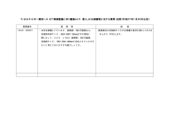 「いまみや小中一貫校への ICT 環境整備に伴う書画カメラ 買入」の仕様