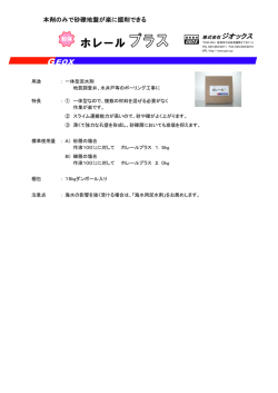 株式会社ジオックス