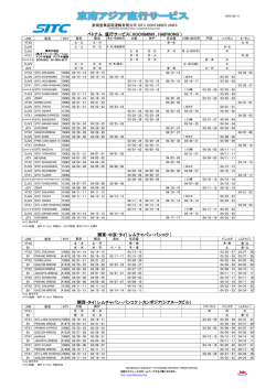 SCHEDULE - ダイトーコーポレーション